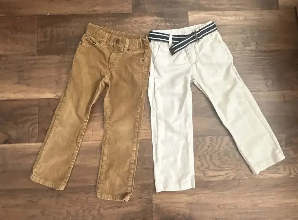 Janie and Jack Boys (2) - Linen / Corduroy Trousers/Pants